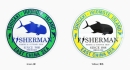 フィッシャーマン Sticker circle (Yellow)
